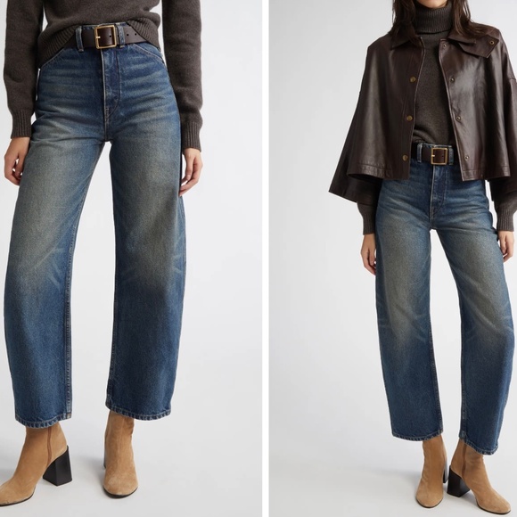 NILI LOTAN barrel jeans NWT - Picture 5 of 9